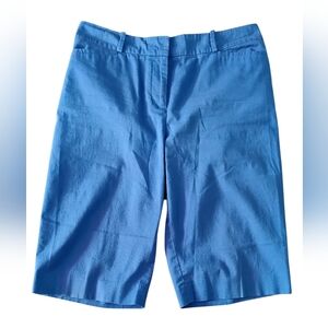 Talbots Classic Blue Women's Bermuda "Perfect Shorts" Sz 6